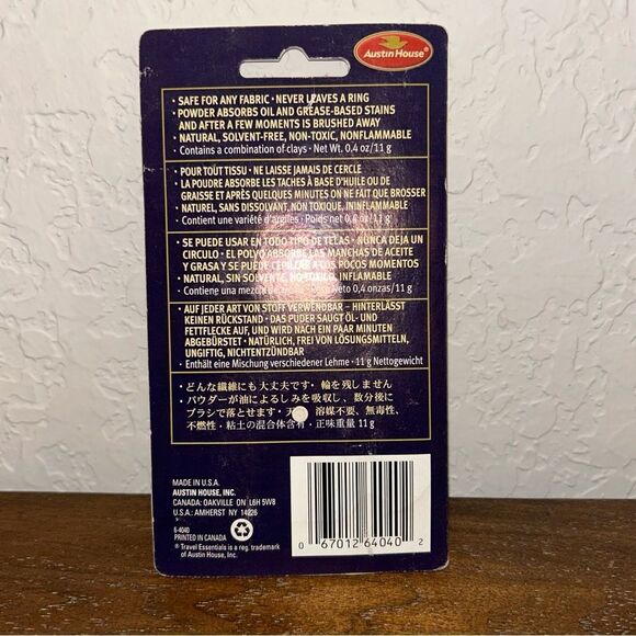 New, AustinHouse Travel Essentials Janie Spot Remover Vintage - Picture 3 of 3